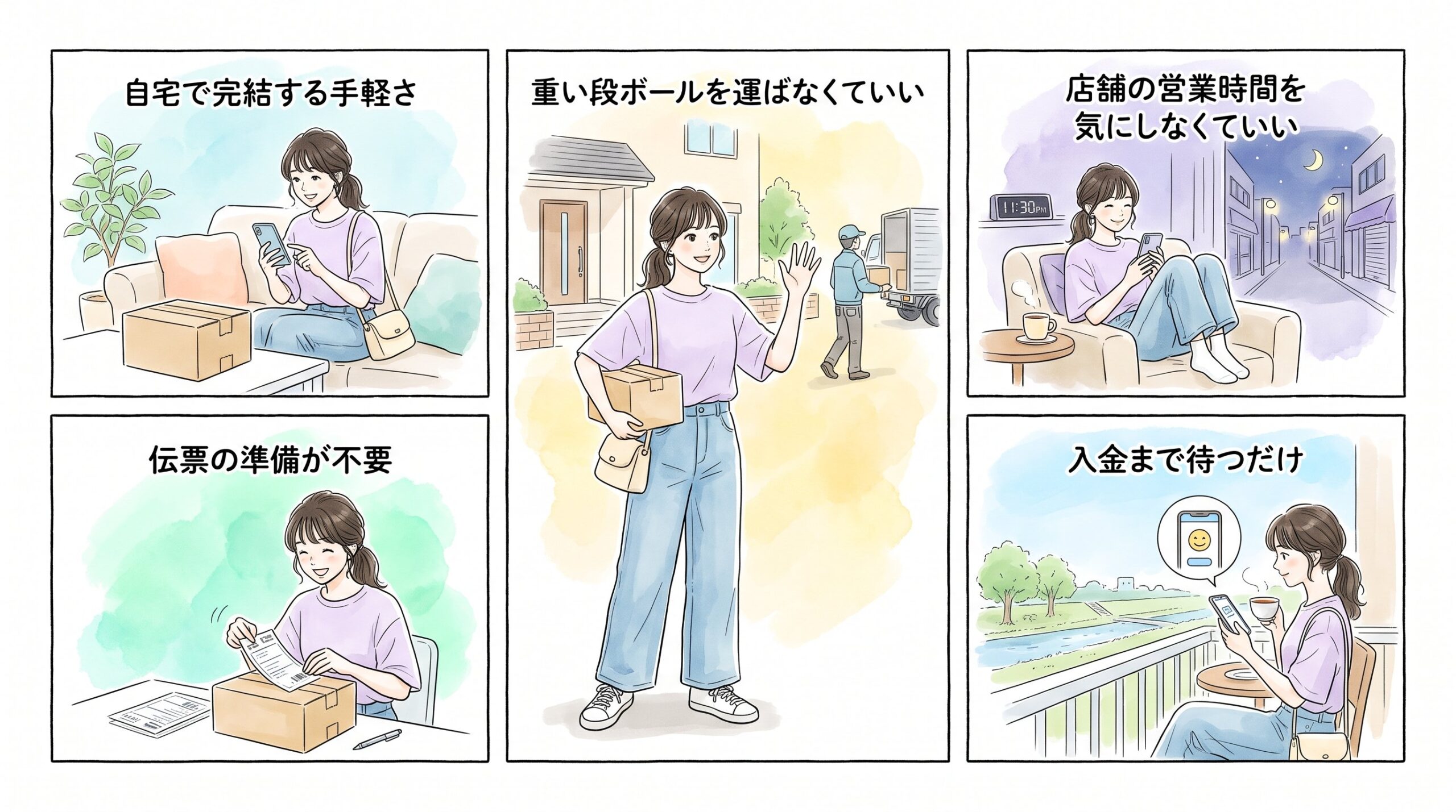 「送料無料で楽だった」という評価の実態のイメージ画像